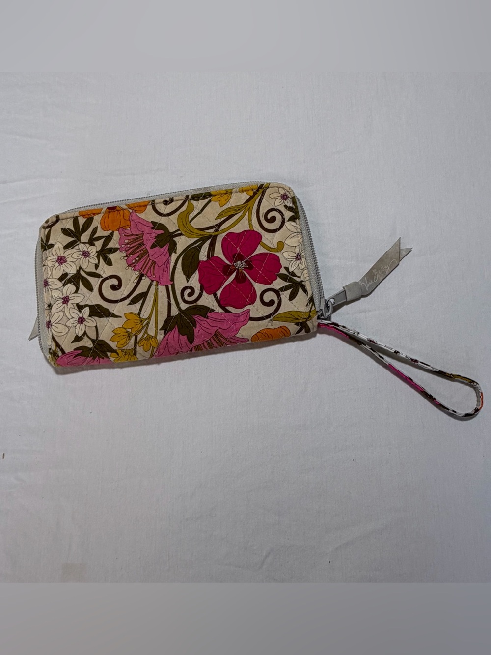 Vera Bradley Tea Garden Zip Around Wallet